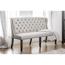 Load image into Gallery viewer, SANIA 3-Seater Loveseat Bench, Ivory