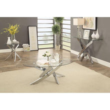 Load image into Gallery viewer, LAILA Chrome End Table