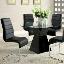 Load image into Gallery viewer, Mauna Black Round Dining Table image