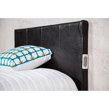 Load image into Gallery viewer, Evans E.King &amp; Cal.King Bed Espressso, White, &amp; Camel