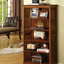 Load image into Gallery viewer, Valencia I Antique Oak Media Shelf image