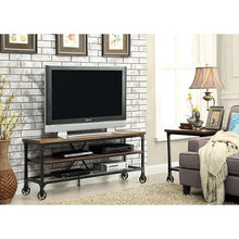 Load image into Gallery viewer, VENTURA II Medium Oak 54&quot; TV Stand