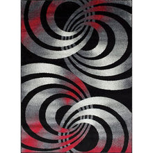Load image into Gallery viewer, Serang Gray/Red 5&#39; X 7&#39; Area Rug
