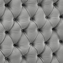 Load image into Gallery viewer, STEFANIA E.King &amp; Queen Bed, Black &amp; Gray