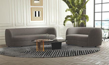 Load image into Gallery viewer, VERSOIX Loveseat, Charcoal Gray