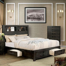 Load image into Gallery viewer, KARLA Cal.King, E.King &amp; Queen Bed, Gray &amp; White