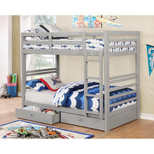 Load image into Gallery viewer, California IV Gray Twin/Twin Bunk Bed