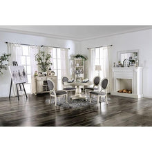 Load image into Gallery viewer, Kathryn Antique White Round Dining Table, Antique White