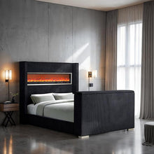 Load image into Gallery viewer, Sumter Bed Black &amp; Grey