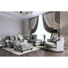 Load image into Gallery viewer, Bonaventura Gray/Pattern Swivel Chair