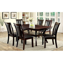 Load image into Gallery viewer, BRENT Dark Cherry/Espresso Side Chair (2/CTN)