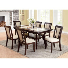 Load image into Gallery viewer, BRENT Dark Cherry/Ivory Side Chair (2/CTN)
