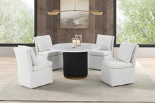 Load image into Gallery viewer, Varde Round Dining Marble Table
