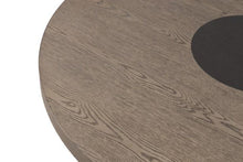Load image into Gallery viewer, Broager 5 Pc Dining Table Set (White Caster Chairs) Rustic Oak