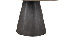 Load image into Gallery viewer, Broager 5 Pc Dining Table Set (White Caster Chairs) Rustic Oak