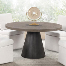Load image into Gallery viewer, Broager 5 Pc Dining Table Set (White Caster Chairs) Rustic Oak