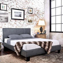 Load image into Gallery viewer, Winn Park Cal.King, E.King, Twin, &amp; Full Bed Chrome, Gray, Brown, &amp; Chrome