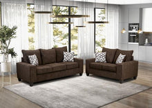 Load image into Gallery viewer, WEST ACTION Loveseat, Chocolate