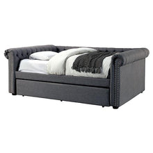 Load image into Gallery viewer, LEANNA Gray Daybed w/ Trundle, Gray