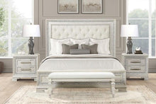 Load image into Gallery viewer, Stella Mia E.King &amp; Queen Bed White &amp; White