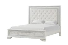 Load image into Gallery viewer, Stella Mia E.King &amp; Queen Bed White &amp; White