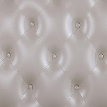 Load image into Gallery viewer, Ventresca E.King &amp; Queen Bed White &amp; Chrome
