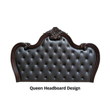 Load image into Gallery viewer, Ventresca E.King &amp; Queen Bed White &amp; Chrome
