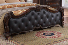 Load image into Gallery viewer, Ventresca E.King &amp; Queen Bed White &amp; Chrome