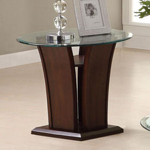 Load image into Gallery viewer, MANHATTAN IV Dark Cherry End Table, Brown Cherry