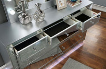 Load image into Gallery viewer, BELLADONNA Dresser w/ LED, Silver