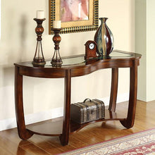 Load image into Gallery viewer, Crystal Falls Dark Cherry Sofa Table image