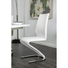 Load image into Gallery viewer, Midvale White/Chrome Dining Table