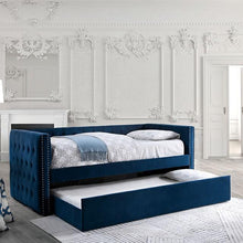 Load image into Gallery viewer, Susanna Navy Daybed w/ Trundle, Navy
