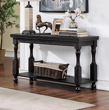 Load image into Gallery viewer, CALANDRA Sofa Table, Antique Black image