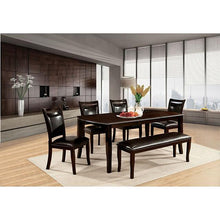 Load image into Gallery viewer, Woodside Dark Cherry/Espresso Dining Table