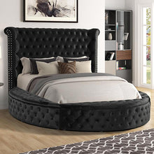 Load image into Gallery viewer, SANSOM E.King &amp; Queen Bed, Black, Blue, &amp; Grey
