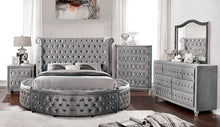 Load image into Gallery viewer, SANSOM E.King &amp; Queen Bed, Black, Blue, &amp; Grey
