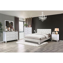 Load image into Gallery viewer, Velen Black Cal.King, E.King, Full, &amp; Twin Bed Black &amp; White