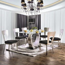 Load image into Gallery viewer, NOVA Silver/Black Dining Table image