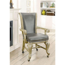 Load image into Gallery viewer, MELINA Gray Arm Chair