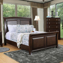 Load image into Gallery viewer, Litchville Brown Cherry Cal.King, E.King, &amp; Queen Bed