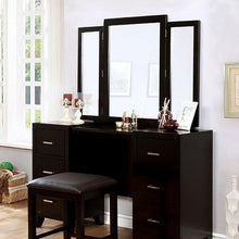 Load image into Gallery viewer, Enrico Espresso Vanity w/ Stool image