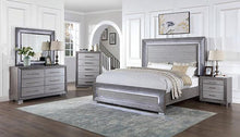 Load image into Gallery viewer, RAIDEN Night Stand w/ USB, Gray