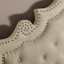 Load image into Gallery viewer, Aubree Bed Beige
