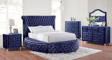 Load image into Gallery viewer, SANSOM E.King &amp; Queen Bed, Black, Blue, &amp; Grey