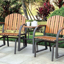 Load image into Gallery viewer, PERSE Dark Gray/Oak Rocking Chair