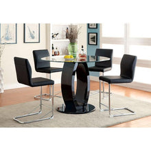 Load image into Gallery viewer, LODIA II Black Round Counter Ht. Table