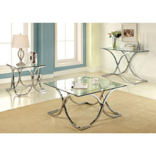 Load image into Gallery viewer, LUXA Chrome End Table
