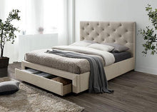 Load image into Gallery viewer, SYBELLA Cal.King, E.King, Queen, Full, &amp; Twin Bed, Beige