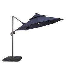 Load image into Gallery viewer, Nuti 10 Ft Round Umbrella w/ LED Light + 37" Large Base